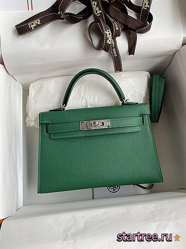 Hermes KELLY 19 IN Green - 1