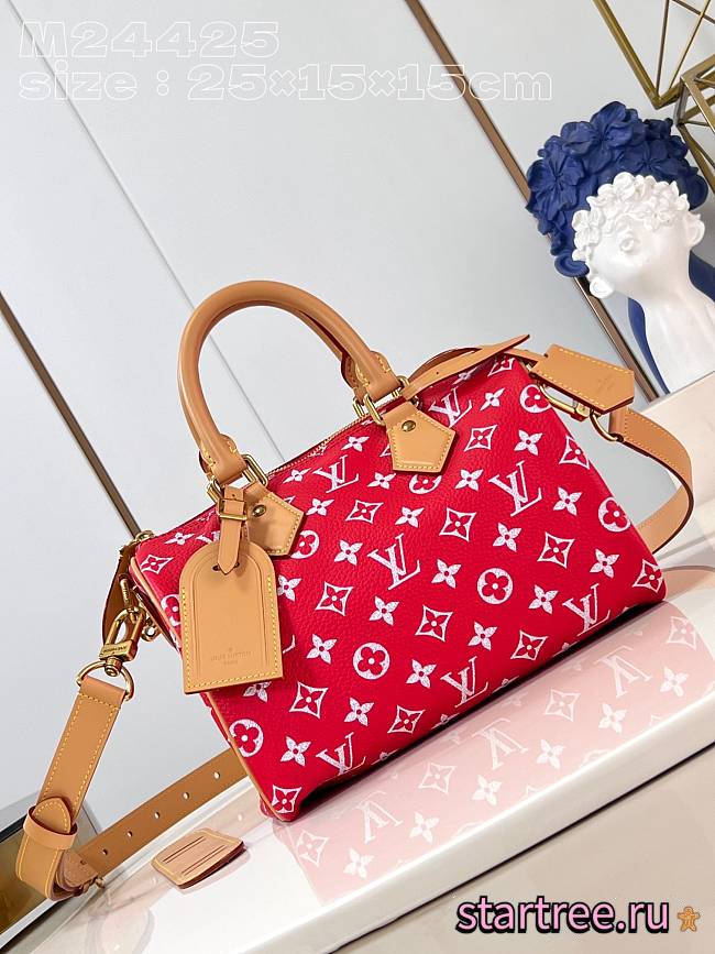 Louis Vuitton Speedy P9 Bandoulière 25 Red M24424 - 1