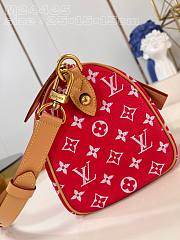 Louis Vuitton Speedy P9 Bandoulière 25 Red M24424 - 3