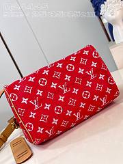 Louis Vuitton Speedy P9 Bandoulière 25 Red M24424 - 2