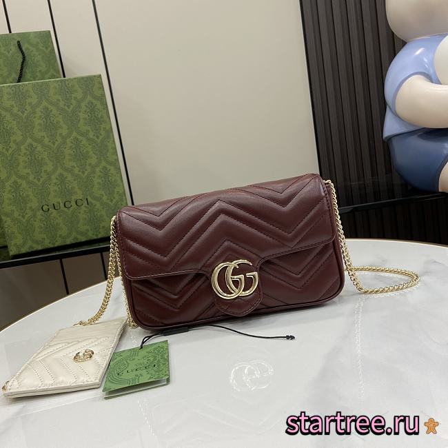 GG GUCCI MARMONT SERIES MINI HANDBAG - 1