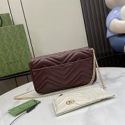 GG GUCCI MARMONT SERIES MINI HANDBAG - 2