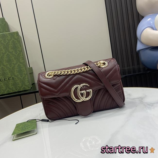 GG GUCCI MARMONT SERIES MINI SHOULDER BAG - 1