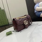 GG GUCCI MARMONT SERIES MINI SHOULDER BAG - 5