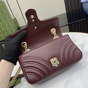 GG GUCCI MARMONT SERIES MINI SHOULDER BAG - 2