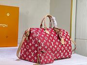 Louis Vuitton Keepall Bandoulière 40 Red - 5