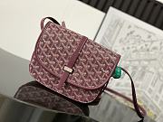 Goyard Goyardine Belvedere PM Dark Red - 1