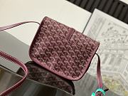 Goyard Goyardine Belvedere PM Dark Red - 3