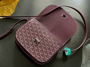 Goyard Goyardine Belvedere PM Dark Red - 2