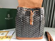 Goyard ALPIN Medium Backpack Black and Tan-39x32x15.5cm - 2