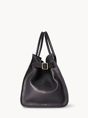 The Row Large Margaux 17 Bag Black - 2