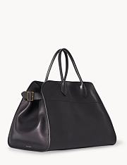 The Row Large Margaux 17 Bag Black - 3