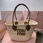 Miu Miu Straw Tote Bag-26*26*17CM - 1