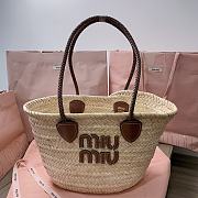 Miu Miu Straw Tote Bag-26*26*17CM - 3