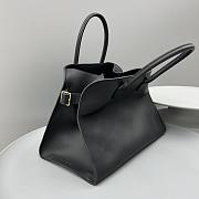 The Row Soft Margaux 15 Bag in Leather Black - 38.5*16*30cm - 4