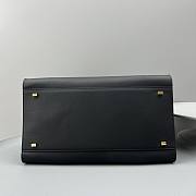 The Row Soft Margaux 15 Bag in Leather Black - 38.5*16*30cm - 3