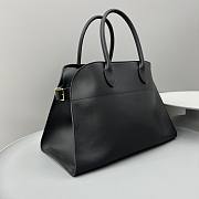 The Row Soft Margaux 15 Bag in Leather Black - 38.5*16*30cm - 2