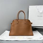 The Row Soft Margaux 15 Bag in Leather Cuir - 38.5*16*30cm  - 4