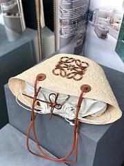 Loewe Small Anagram Basket Bag in Brown-34*16.5*13cm - 5