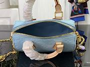 Louis Vuitton Nano Speedy Sky Blue-size 16x10x7.5cm - 5