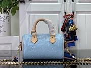 Louis Vuitton Nano Speedy Sky Blue-size 16x10x7.5cm - 2