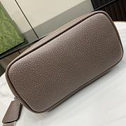 GUCCI OPHIDIA GG SMALL SHOULDER BAG Brown-23x21x12cm - 2