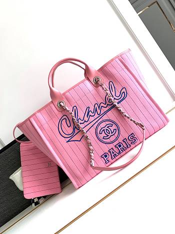 Chanel Shopping Bag in Pink-50*30*22cm