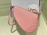 Dior Saddle Rodeo Pouch Pink Goatskin - 20 x 15 x 4 cm - 4