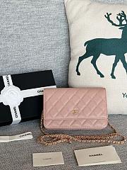 Chanel | Woc Wallet On Chain Light Pink - 19cm - 1