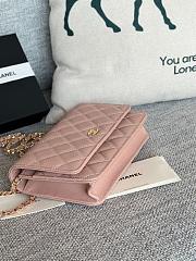 Chanel | Woc Wallet On Chain Light Pink - 19cm - 4