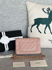 Chanel | Woc Wallet On Chain Light Pink - 19cm - 3