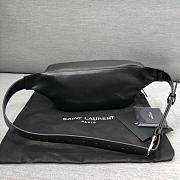 YSL Saint Lauren BELT BAG IN GRAIN DE POUDRE EMBOSSED LEATHER - 5