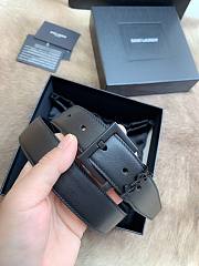 YSL Belt IN SHINY BOX SAINT LAURENT LEATHER-3cm - 3