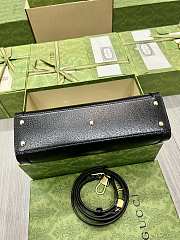 GUCCI DIANA SMALL SHOULDER BAG BLACK-25x 16 x 9cm - 4