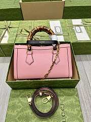 GUCCI DIANA SMALL SHOULDER BAG PINK-25x 16 x 9cm - 2