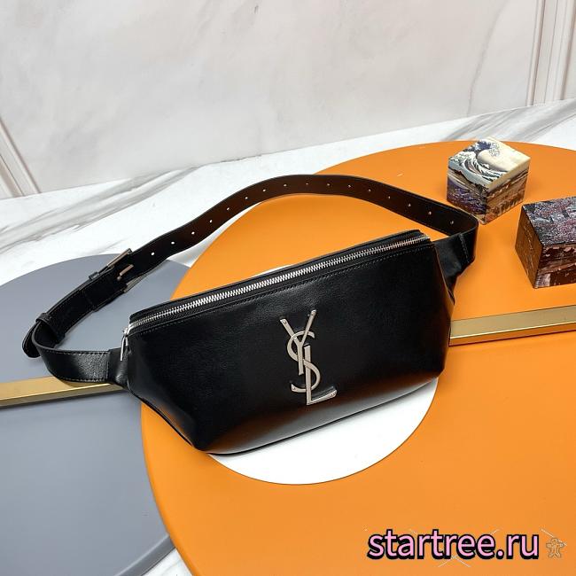 YSL Saint Laurent Cassandre Classic Crossbody Bag In Soft Lambskin - 1