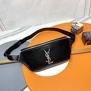 YSL Saint Laurent Cassandre Classic Crossbody Bag In Soft Lambskin - 1