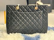 Chanel GST Shopping Tote Bag Lamskin Black-24*33*13cm - 4