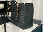 Chanel GST Shopping Tote Bag Caviar Black-24*33*13cm - 2