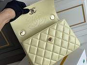 CHANEL BAG TRENDY CC In Yellow-25cm - 5