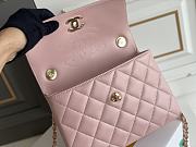 CHANEL BAG TRENDY CC In Pink-25cm - 4