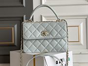 CHANEL BAG TRENDY CC In Light Blue -25cm - 1