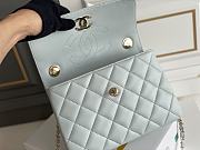 CHANEL BAG TRENDY CC In Light Blue -25cm - 2