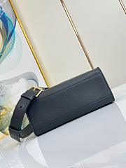 Louis Vuitton Lock & Go Handbag M23637 Black-24.5*19*10.5cm - 6