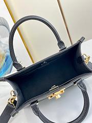 Louis Vuitton Lock & Go Handbag M23637 Black-24.5*19*10.5cm - 5