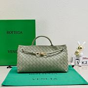 Bottega Veneta East-West Andiamo Fresh mint-29x18x10cm - 1