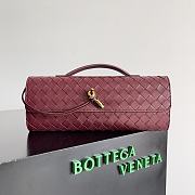 Bottega Veneta Long Clutch With Handle Barolo-31x13x3cm - 1