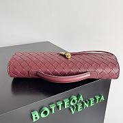 Bottega Veneta Long Clutch With Handle Barolo-31x13x3cm - 5