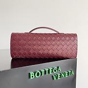Bottega Veneta Long Clutch With Handle Barolo-31x13x3cm - 4