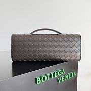 Bottega Veneta Long Clutch With Handle Fondant-31x13x3cm - 3